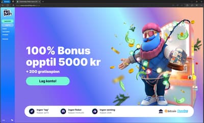 CasinoFriday med fredagstema og logoen